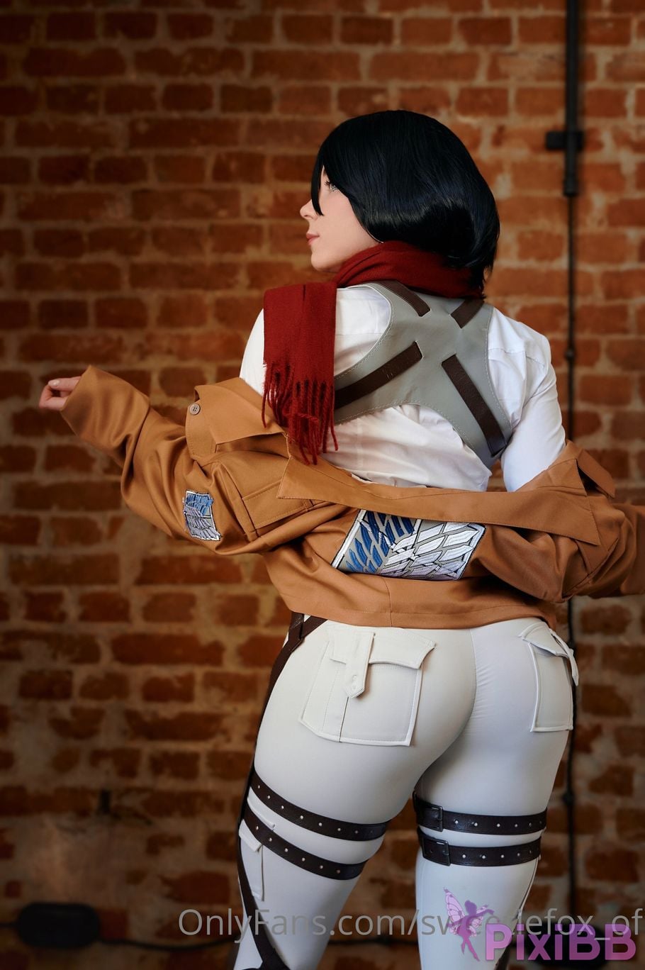 Sweetie Fox Mikasa Ackerman PixiBB.COM 45