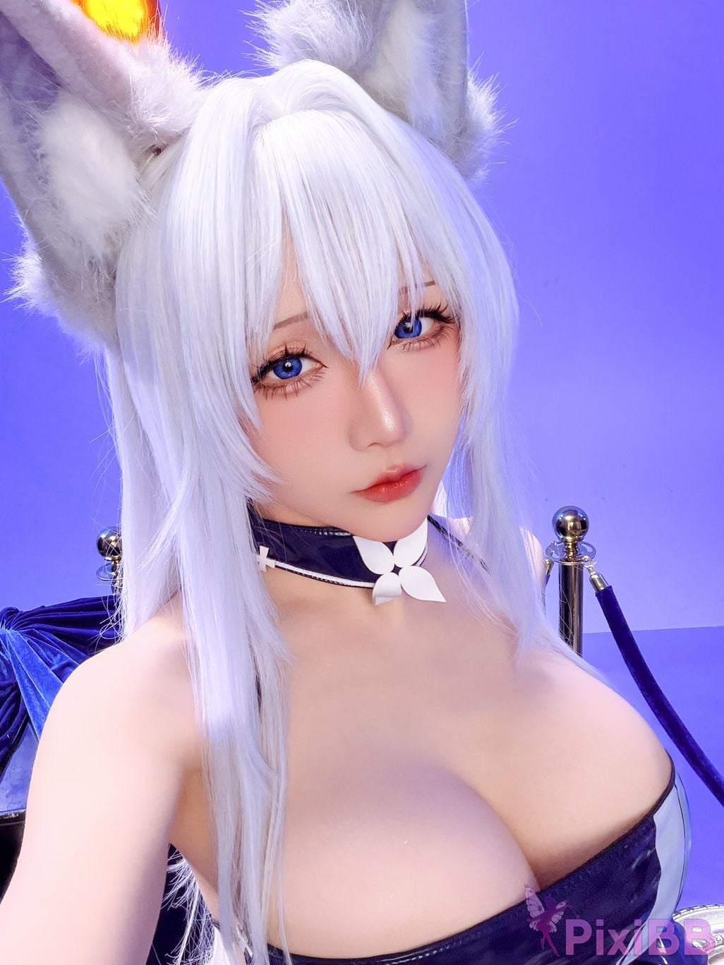 Cosplayer The Slowly Moving Star Hoshilily Azur Lane Dawn Pearl Shinano Mainz Great Phoenix PixiBB.COM 033