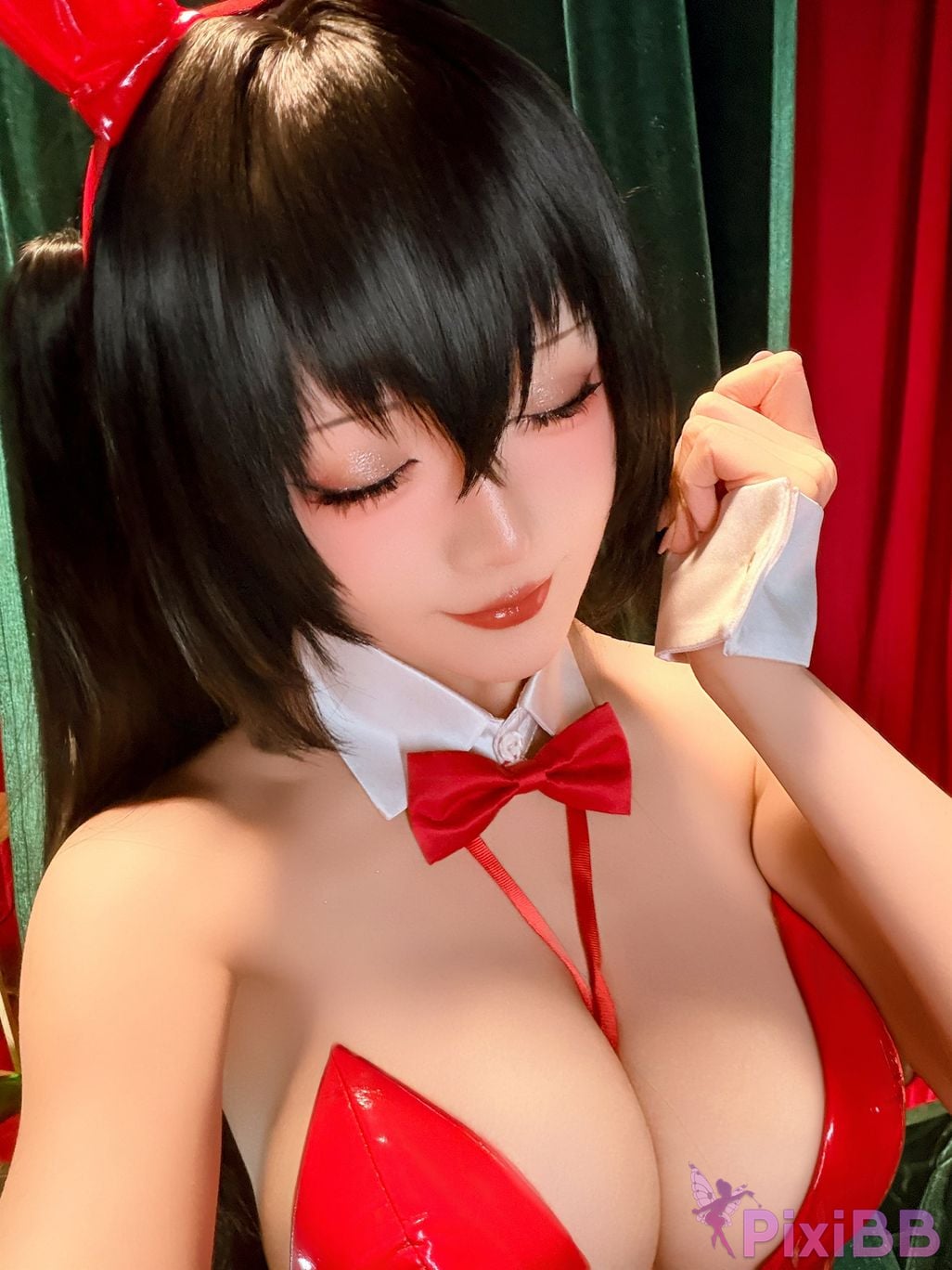 Cosplayer The Slowly Moving Star Hoshilily Azur Lane Dawn Pearl Shinano Mainz Great Phoenix PixiBB.COM 049