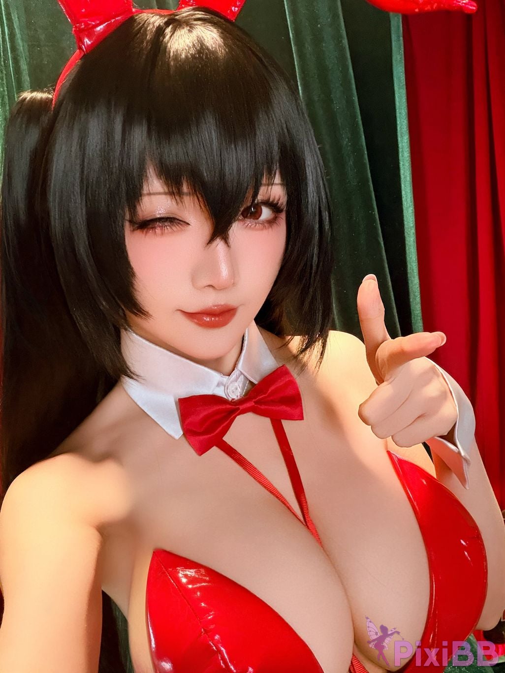 Cosplayer The Slowly Moving Star Hoshilily Azur Lane Dawn Pearl Shinano Mainz Great Phoenix PixiBB.COM 051