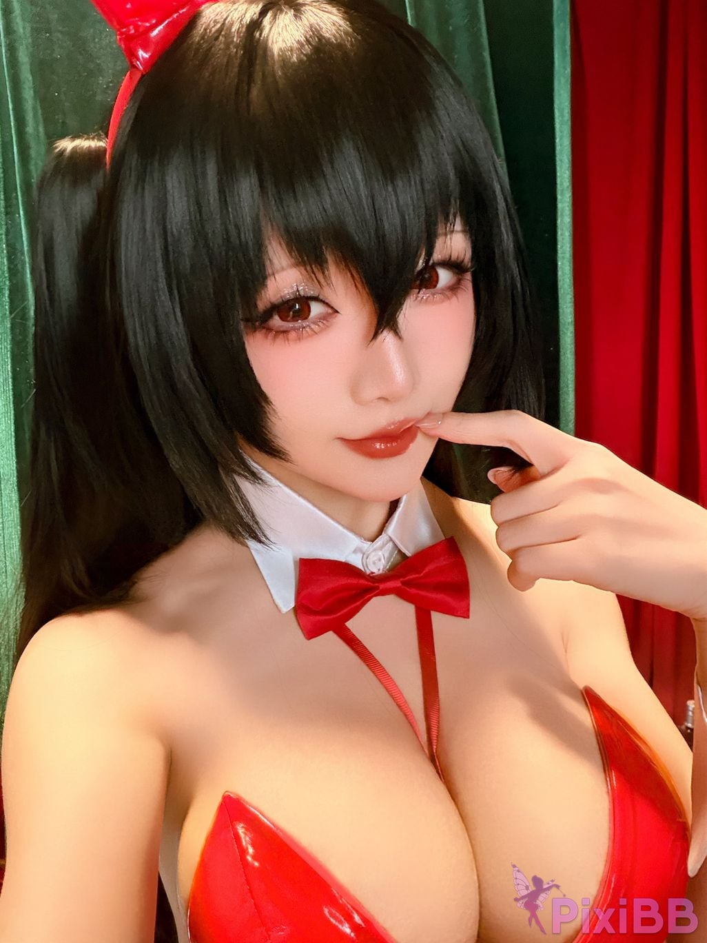 Cosplayer The Slowly Moving Star Hoshilily Azur Lane Dawn Pearl Shinano Mainz Great Phoenix PixiBB.COM 052