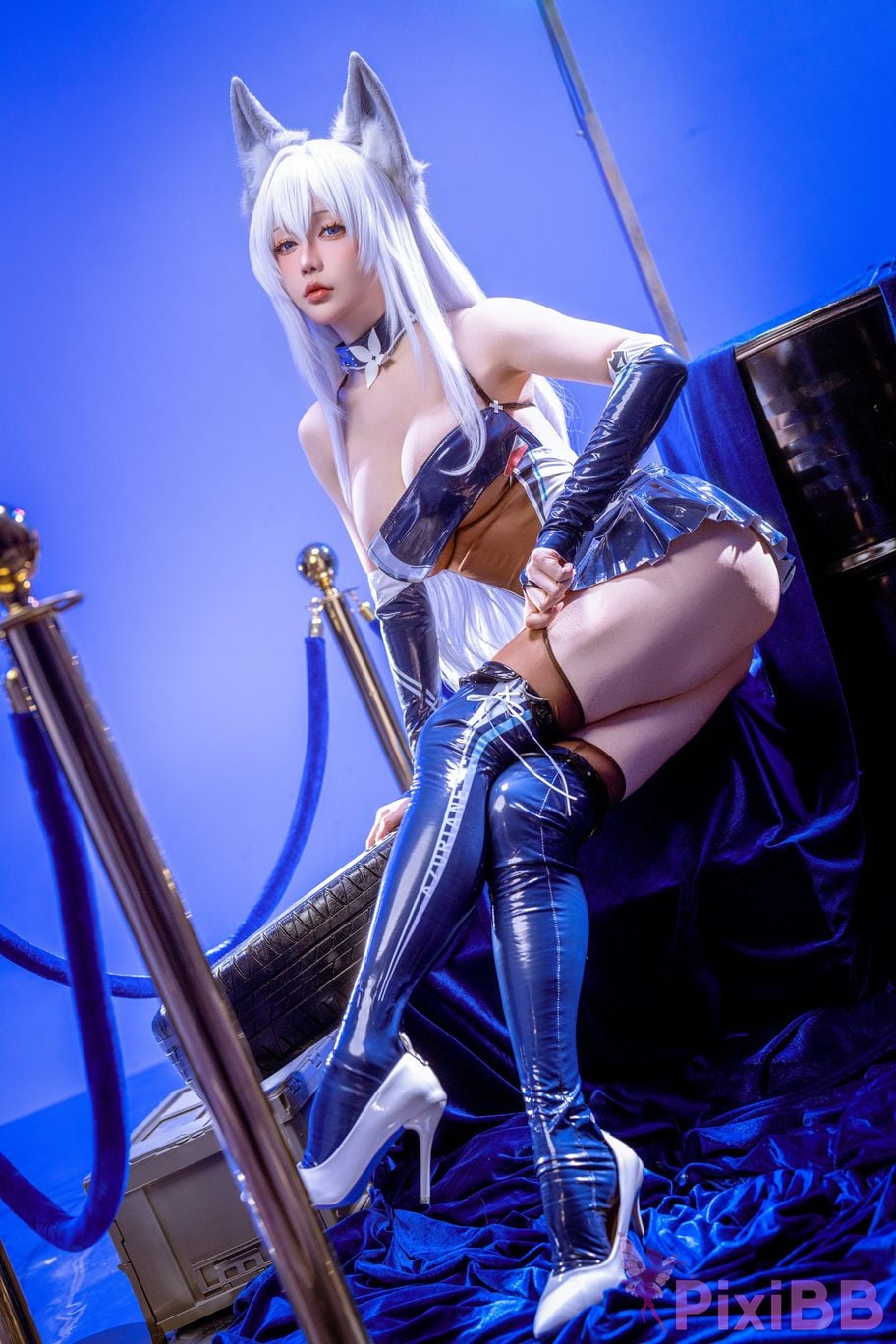Cosplayer The Slowly Moving Star Hoshilily Azur Lane Dawn Pearl Shinano Mainz Great Phoenix PixiBB.COM 097