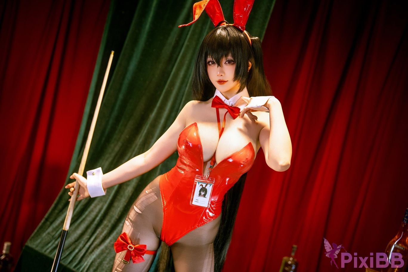 Cosplayer The Slowly Moving Star Hoshilily Azur Lane Dawn Pearl Shinano Mainz Great Phoenix PixiBB.COM 111
