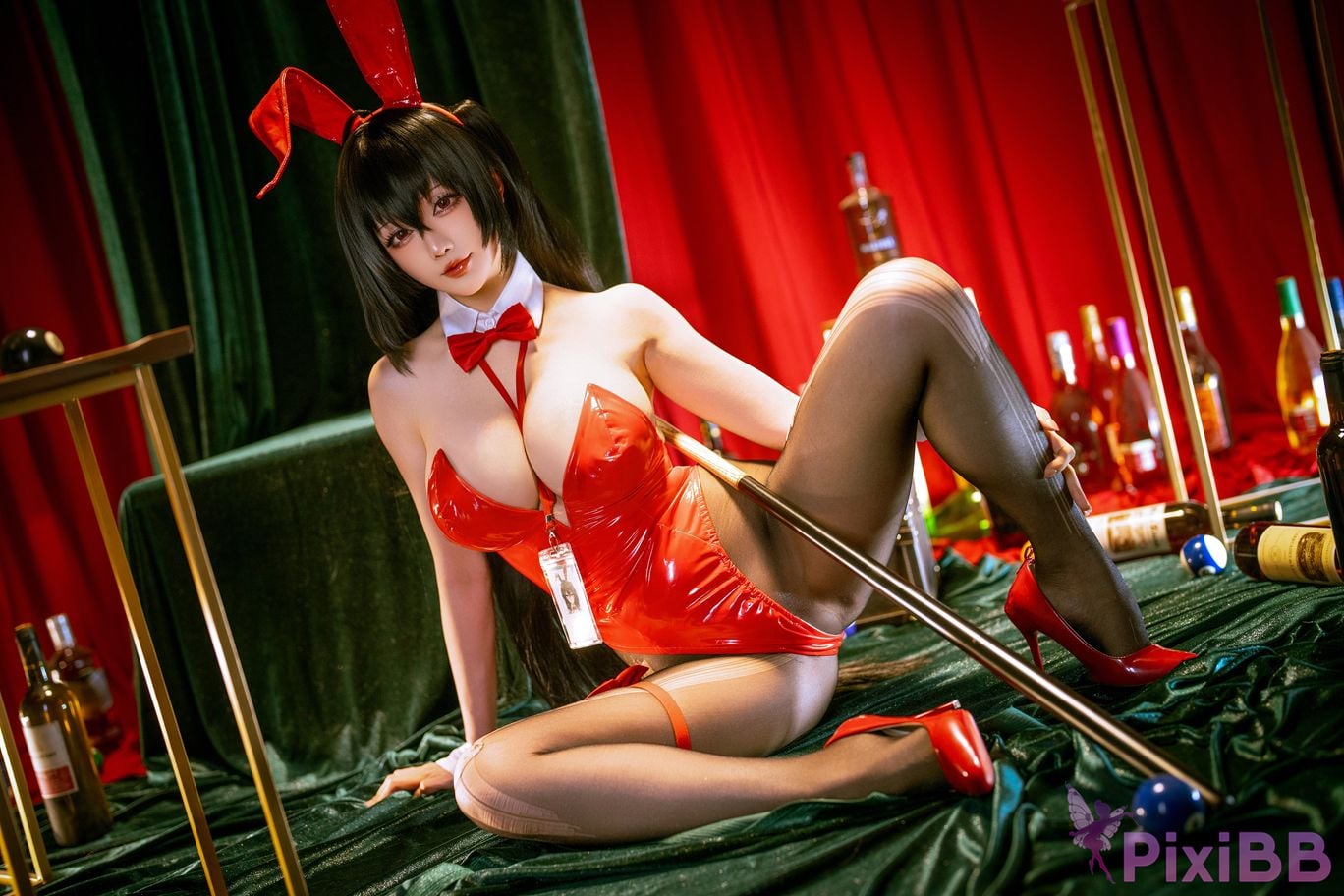 Cosplayer The Slowly Moving Star Hoshilily Azur Lane Dawn Pearl Shinano Mainz Great Phoenix PixiBB.COM 123