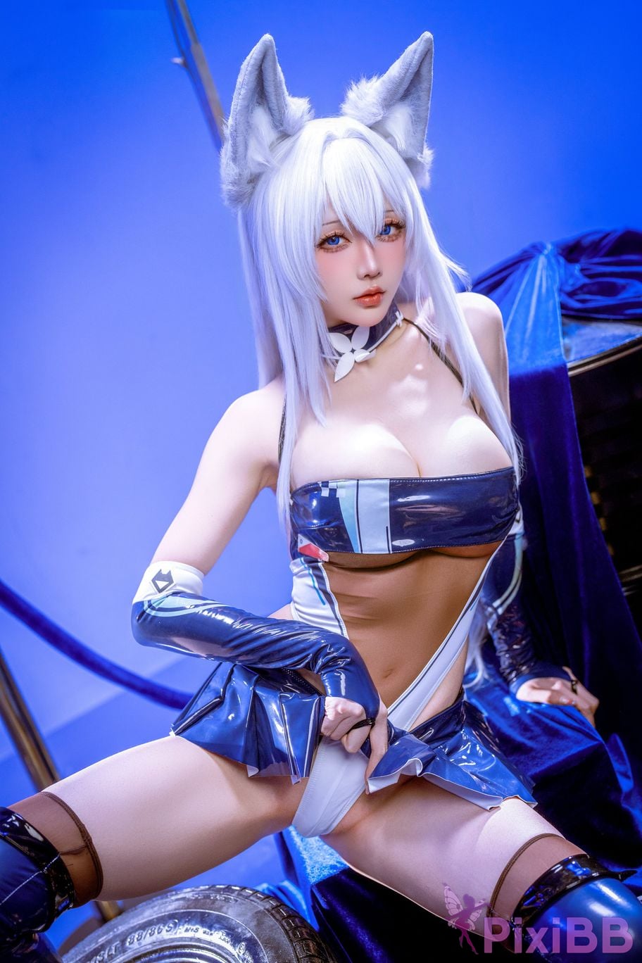 Cosplayer The Slowly Moving Star Hoshilily Azur Lane Dawn Pearl Shinano Mainz Great Phoenix PixiBB.COM 152