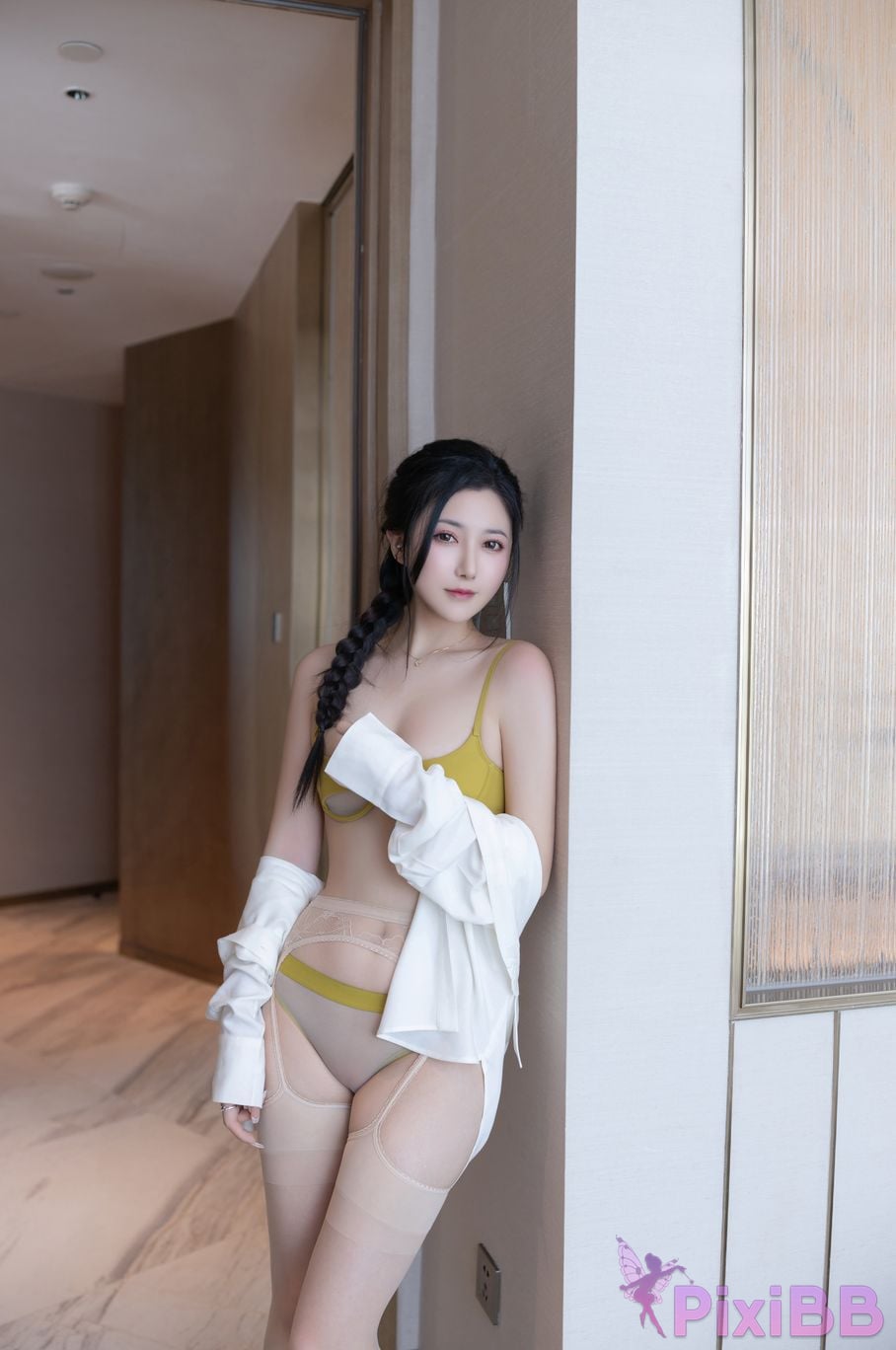 In app purchase without watermark Caviar Fish Xiuren website model Pure desire yellow stockings PixiBB.COM 013