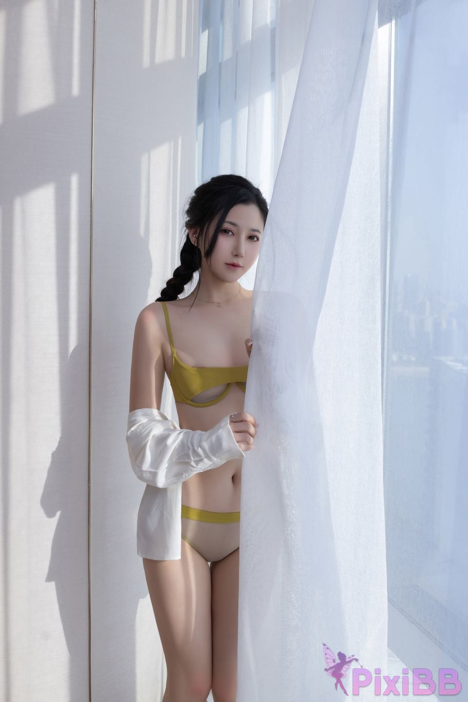 In app purchase without watermark Caviar Fish Xiuren website model Pure desire yellow stockings PixiBB.COM 029