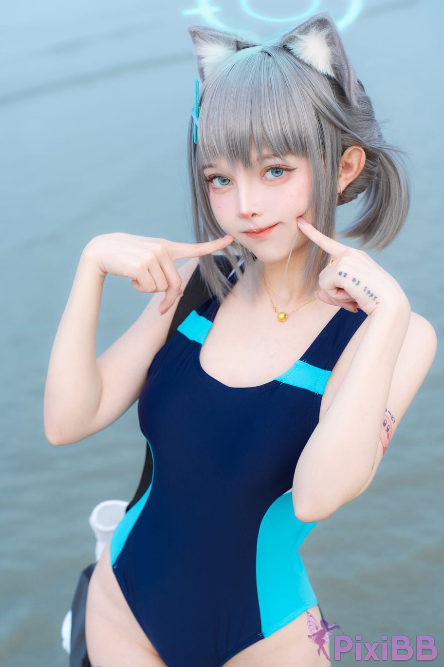 Cosplayer Le Josette Shiroko Beach PixiBB.COM 005