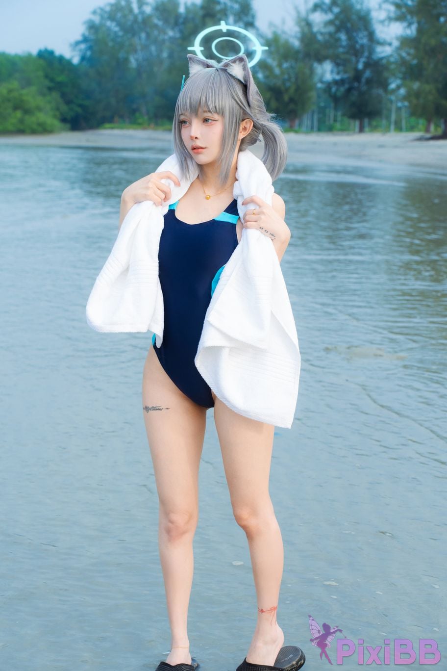 Cosplayer Le Josette Shiroko Beach PixiBB.COM 007
