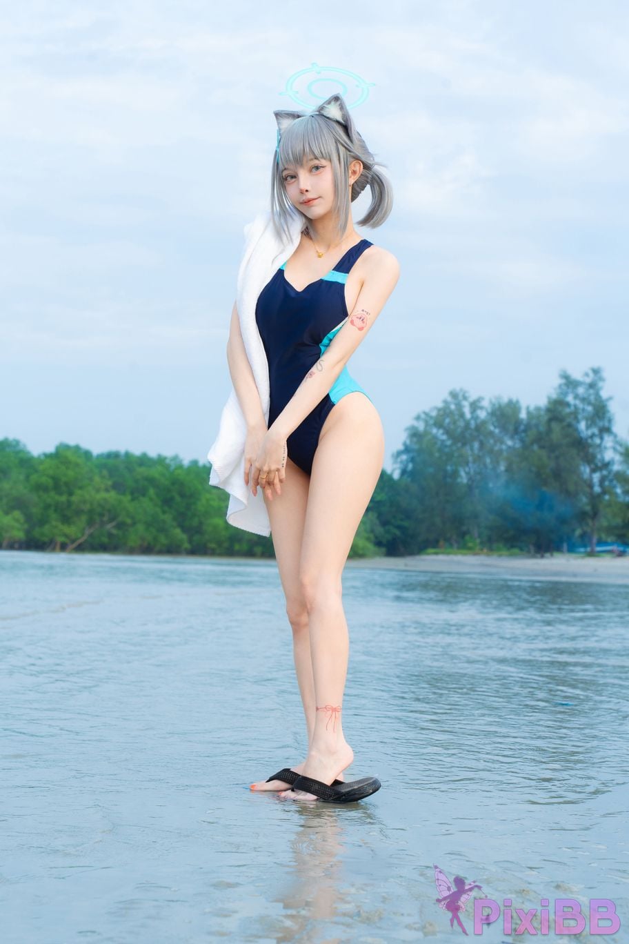 Cosplayer Le Josette Shiroko Beach PixiBB.COM 008
