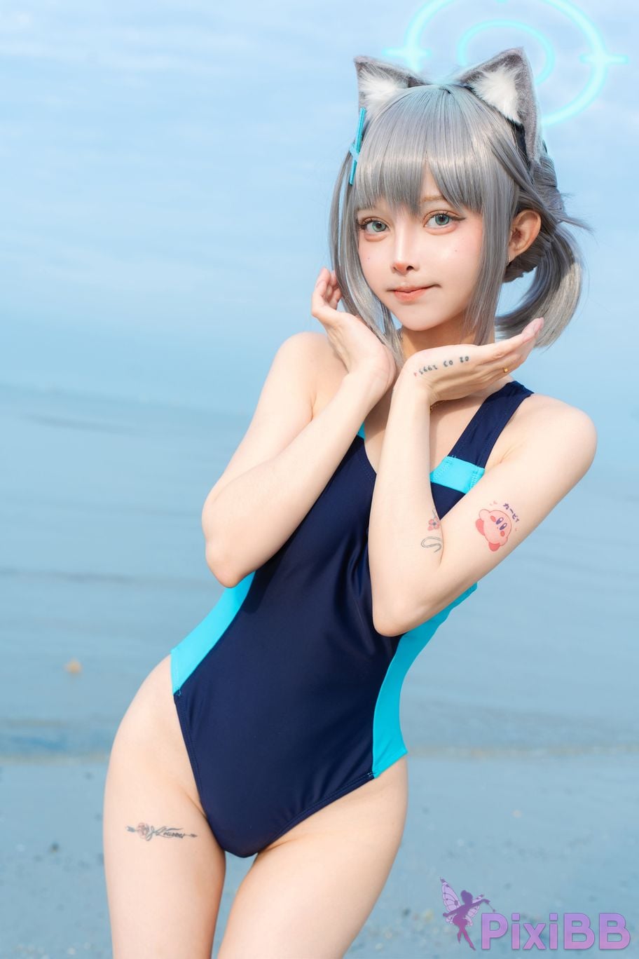 Cosplayer Le Josette Shiroko Beach PixiBB.COM 009