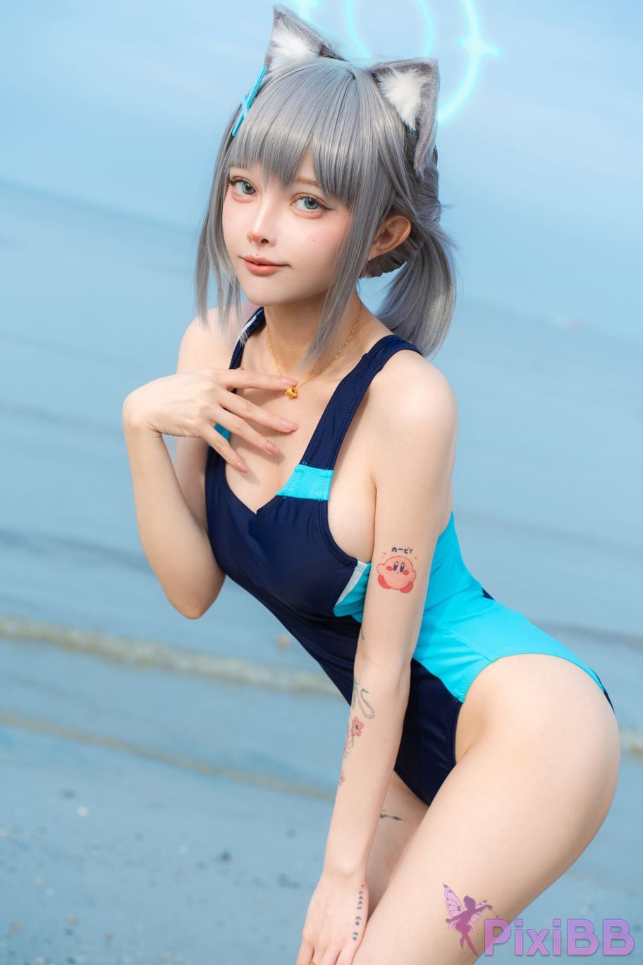 Cosplayer Le Josette Shiroko Beach PixiBB.COM 011