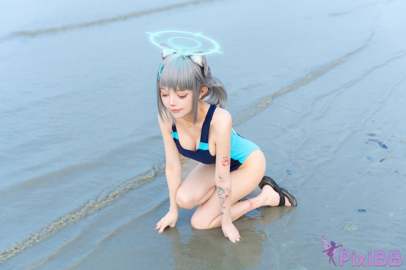 Cosplayer Le Josette Shiroko Beach PixiBB.COM 013