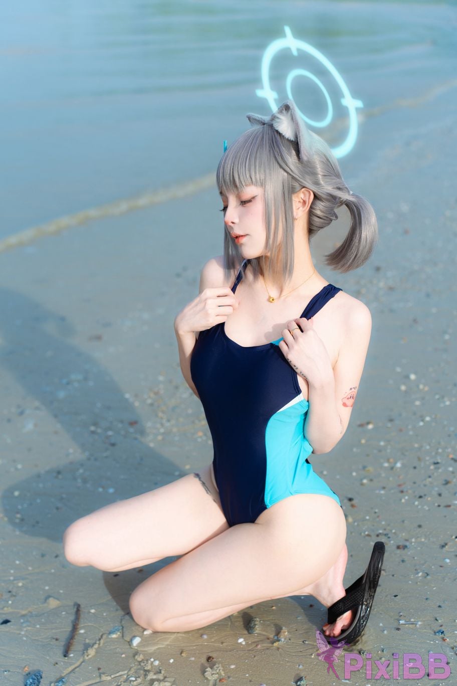 Cosplayer Le Josette Shiroko Beach PixiBB.COM 015