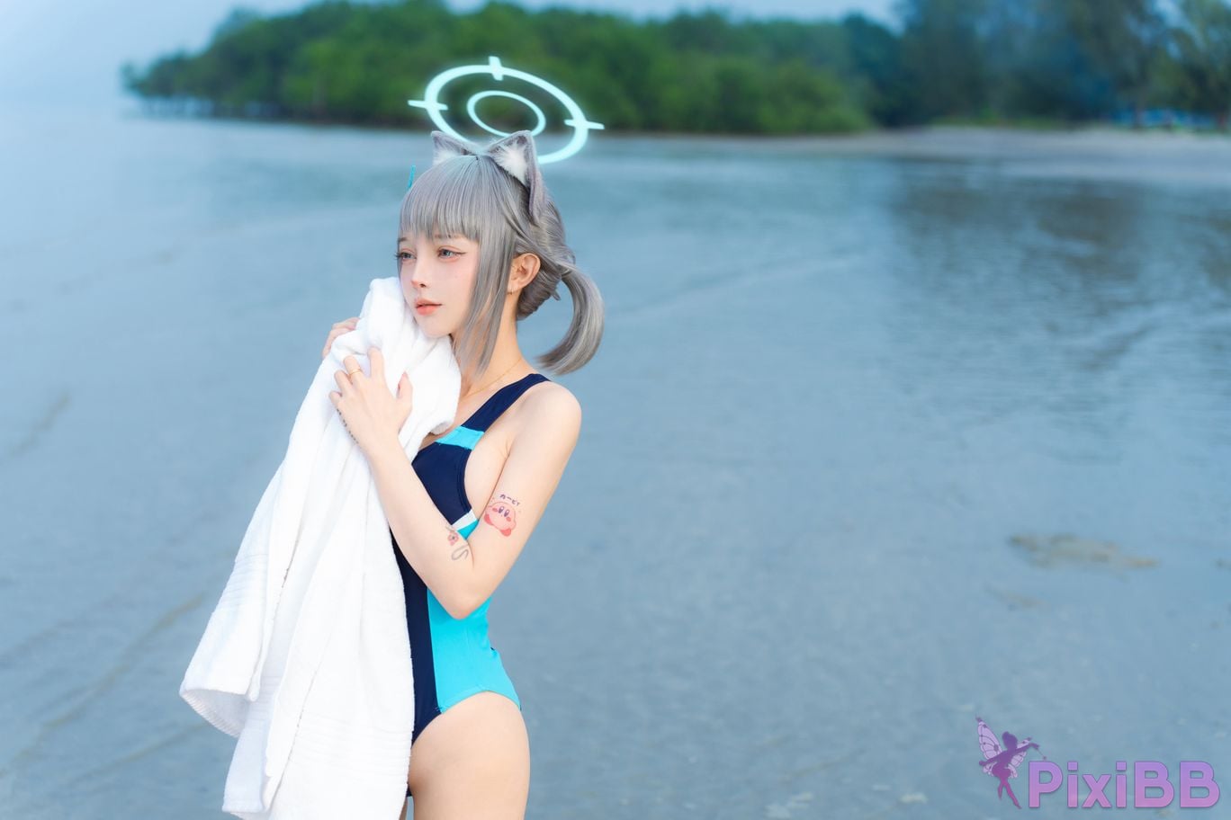 Cosplayer Le Josette Shiroko Beach PixiBB.COM 018