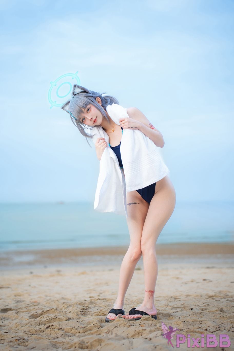 Cosplayer Le Josette Shiroko Beach PixiBB.COM 020