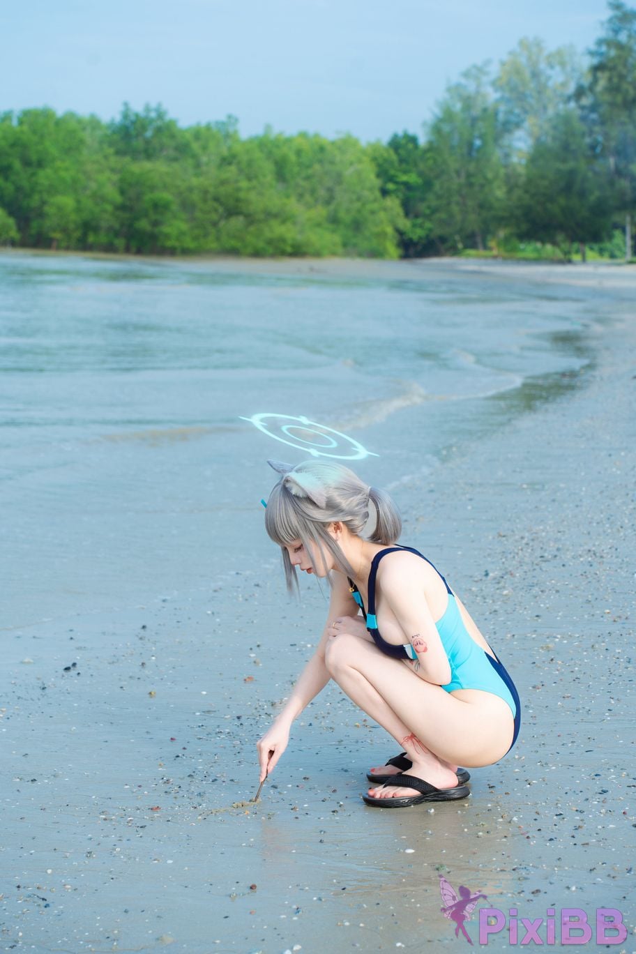 Cosplayer Le Josette Shiroko Beach PixiBB.COM 021