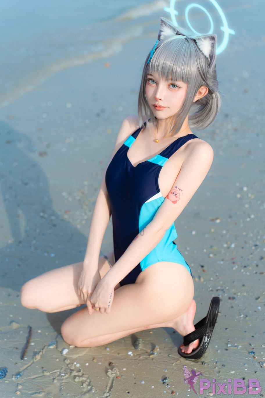 Cosplayer Le Josette Shiroko Beach PixiBB.COM 023