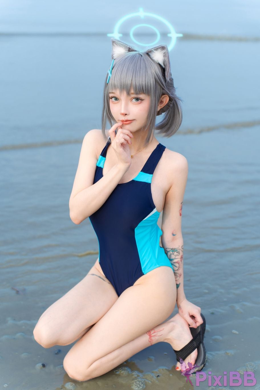 Cosplayer Le Josette Shiroko Beach PixiBB.COM 026