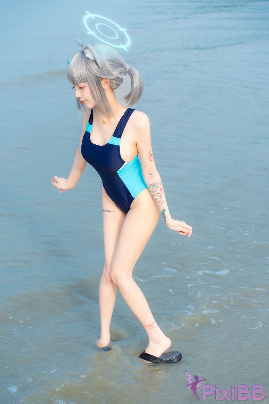 Cosplayer Le Josette Shiroko Beach PixiBB.COM 028
