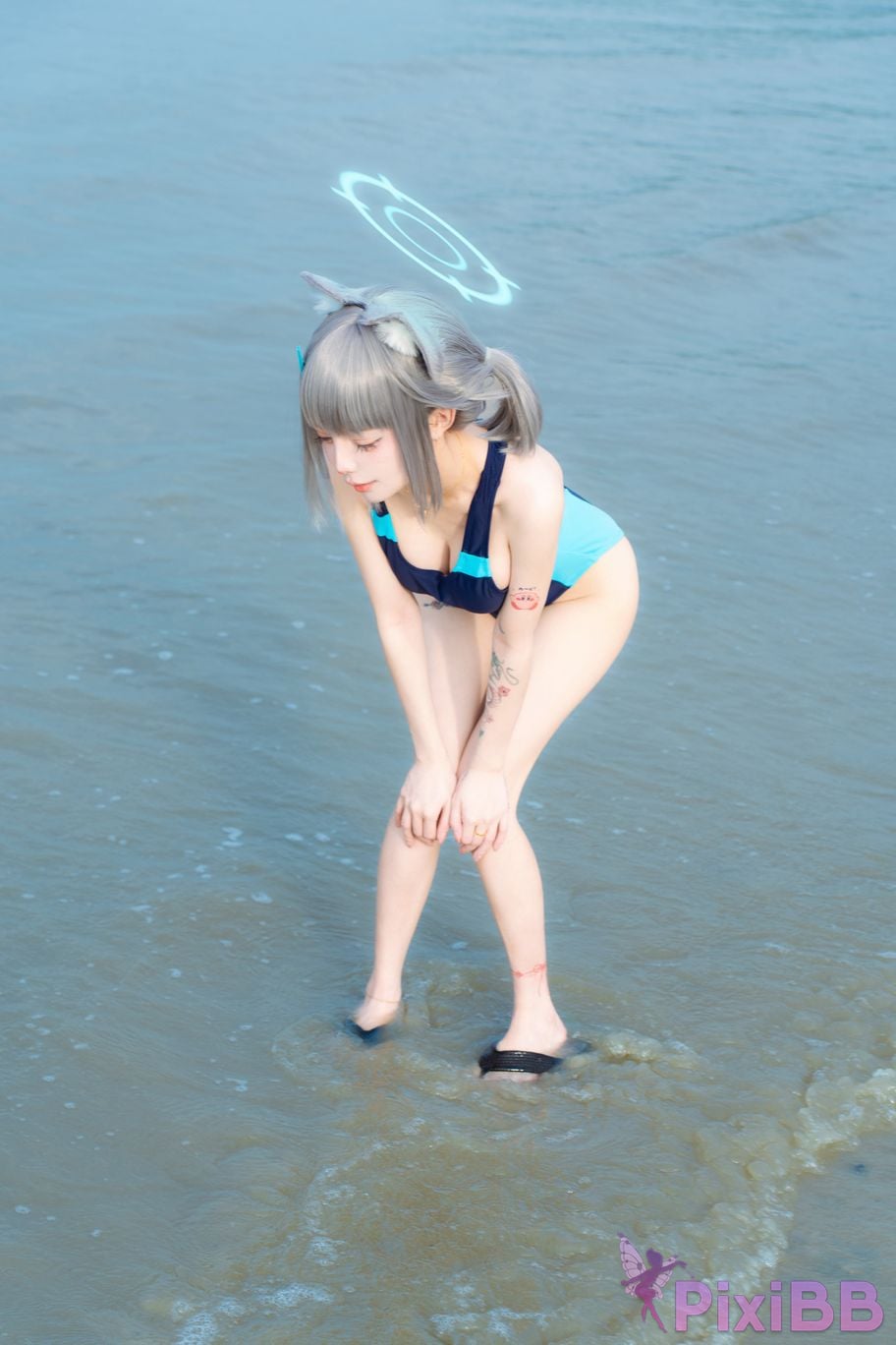 Cosplayer Le Josette Shiroko Beach PixiBB.COM 029