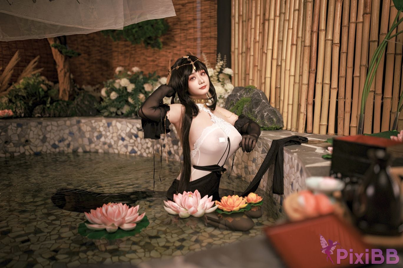 Cosplayer A Xuexue Zhenhai ceremonial dress PixiBB.COM 074