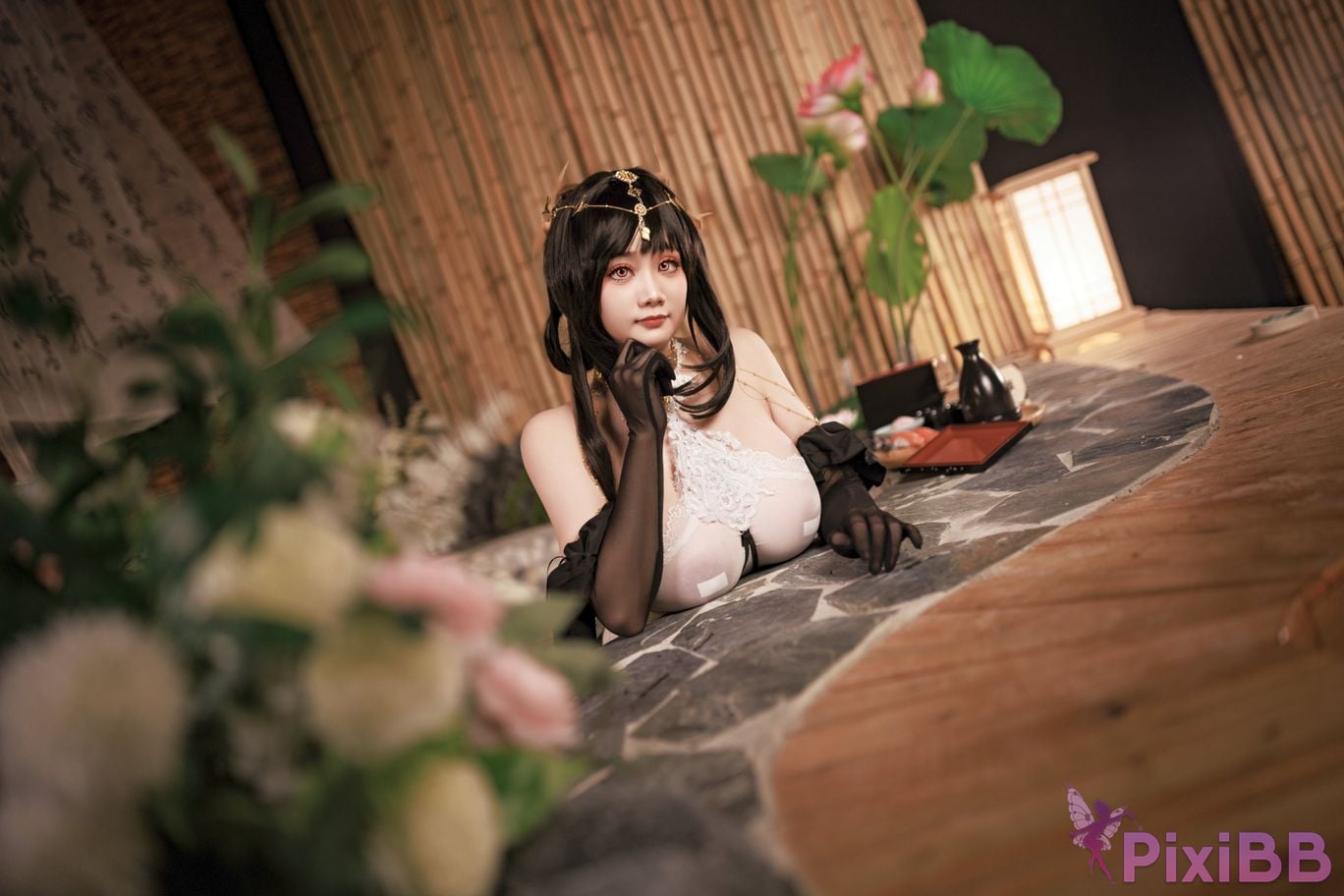 Cosplayer A Xuexue Zhenhai ceremonial dress PixiBB.COM 075