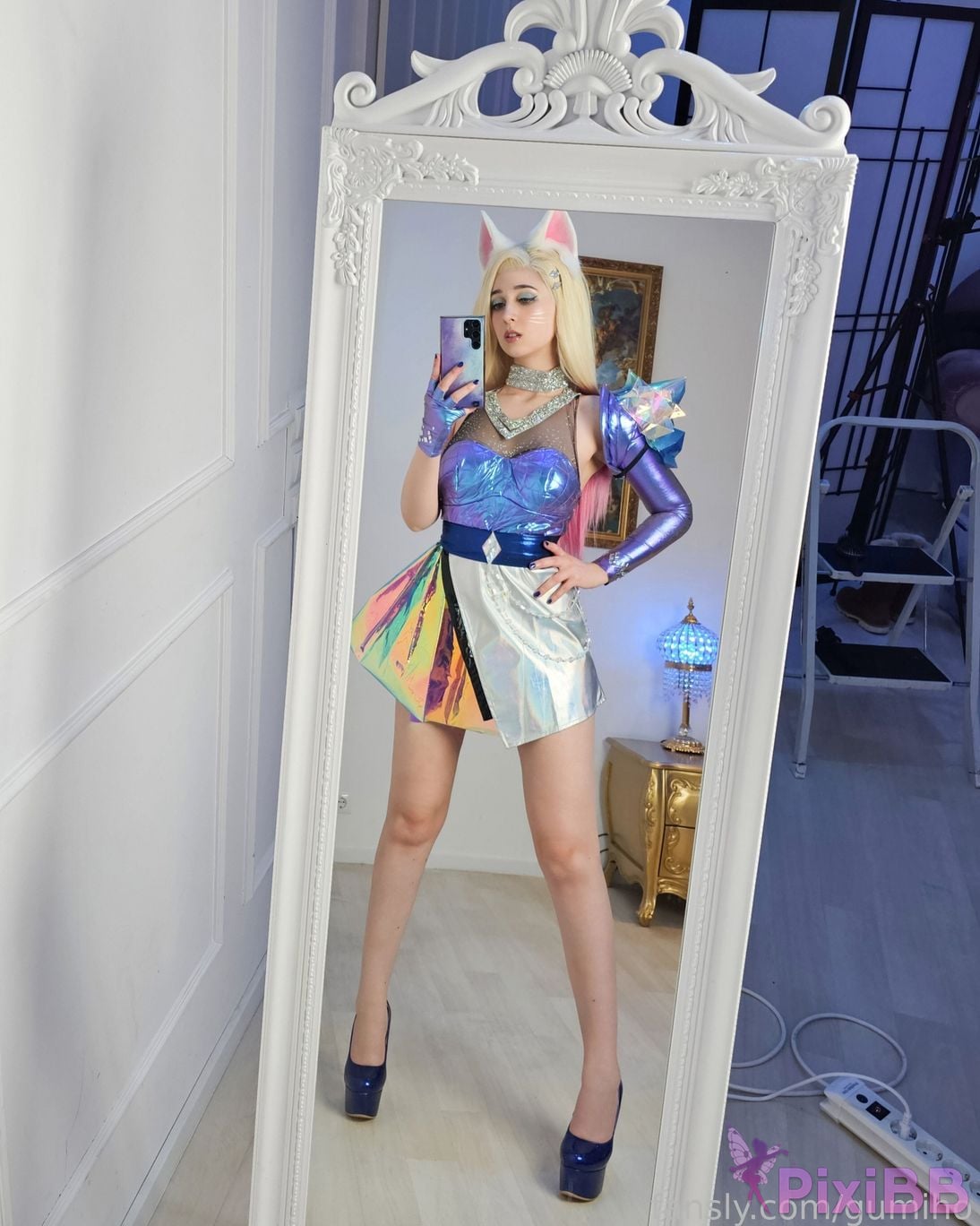 Gumiho Hannya Ahri KDA All Out PixiBB.COM 6