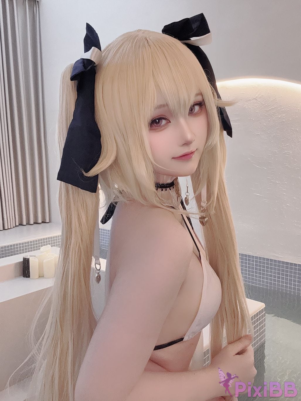 Cosplayer Island fish azur lane anchorage swimsuit skin PixiBB.COM 033.JPG