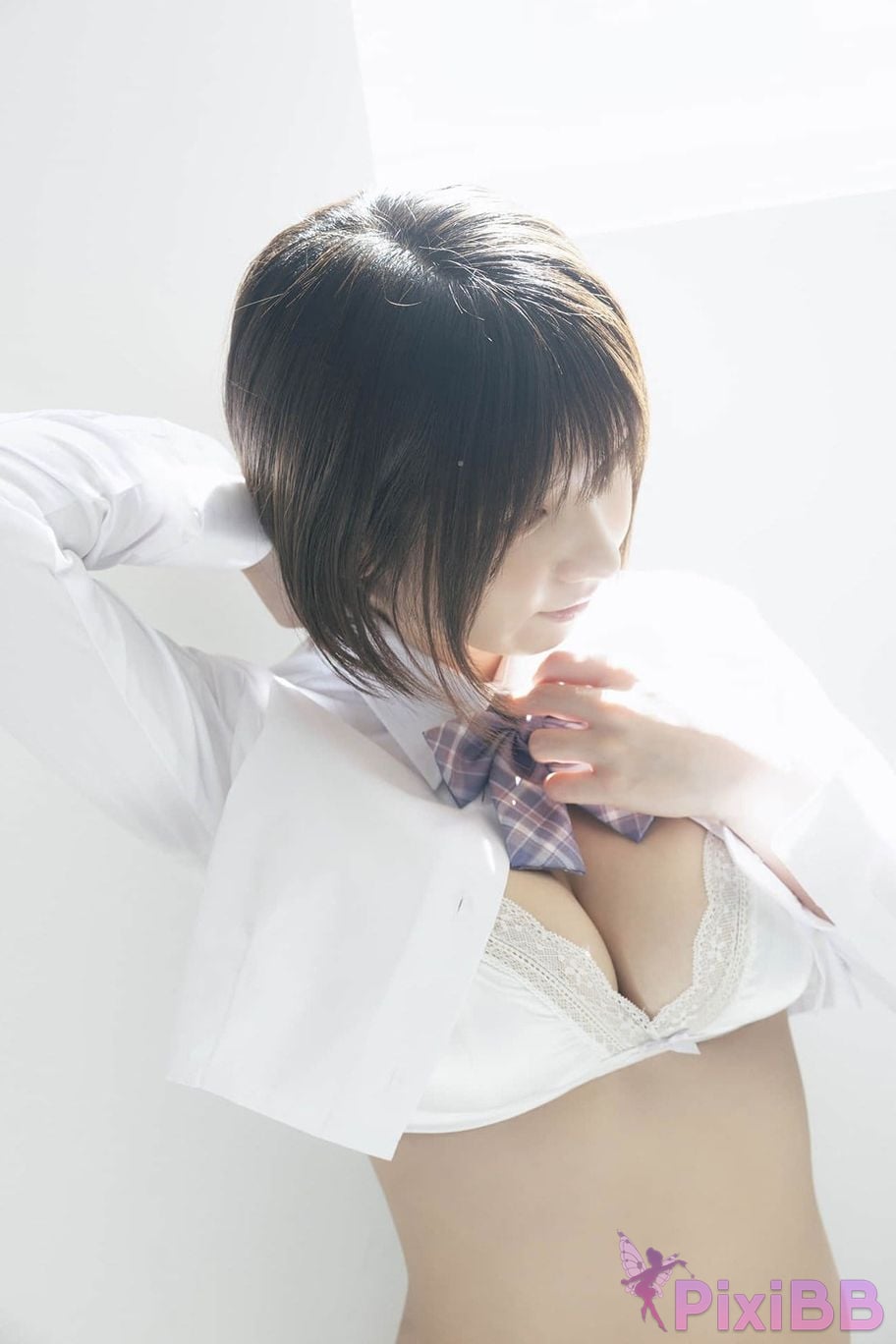 Japanese Idol Enako Young Gangan Digital Limited Photo Book The world with you PixiBB.COM 026