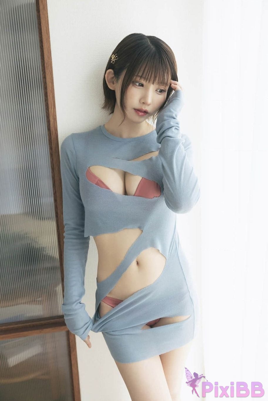 Japanese Idol Enako Young Gangan Digital Limited Photo Book The world with you PixiBB.COM 078