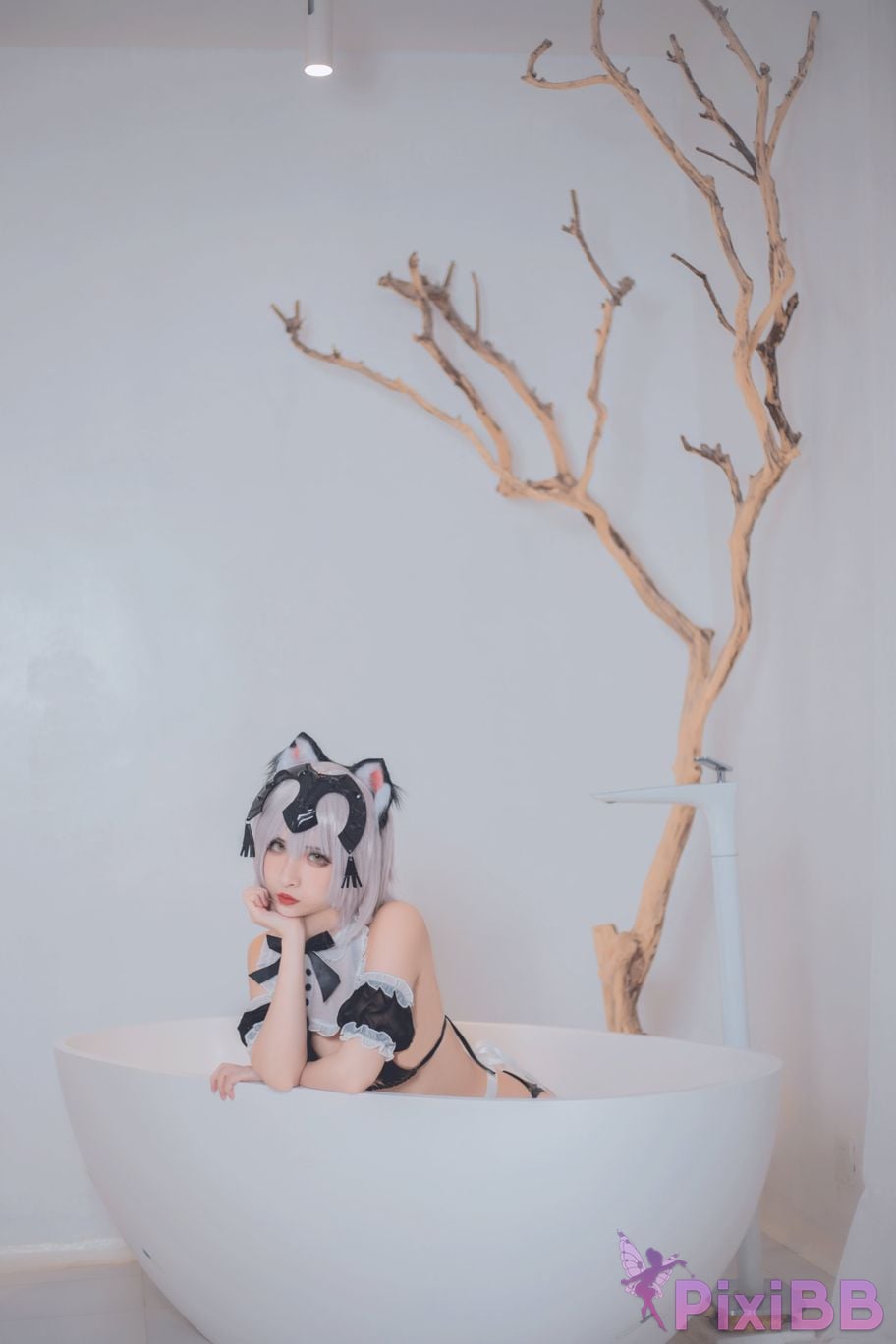 Cosplayer rioko Liangliangzi FGO Black Joan of Arc PixiBB.COM 005