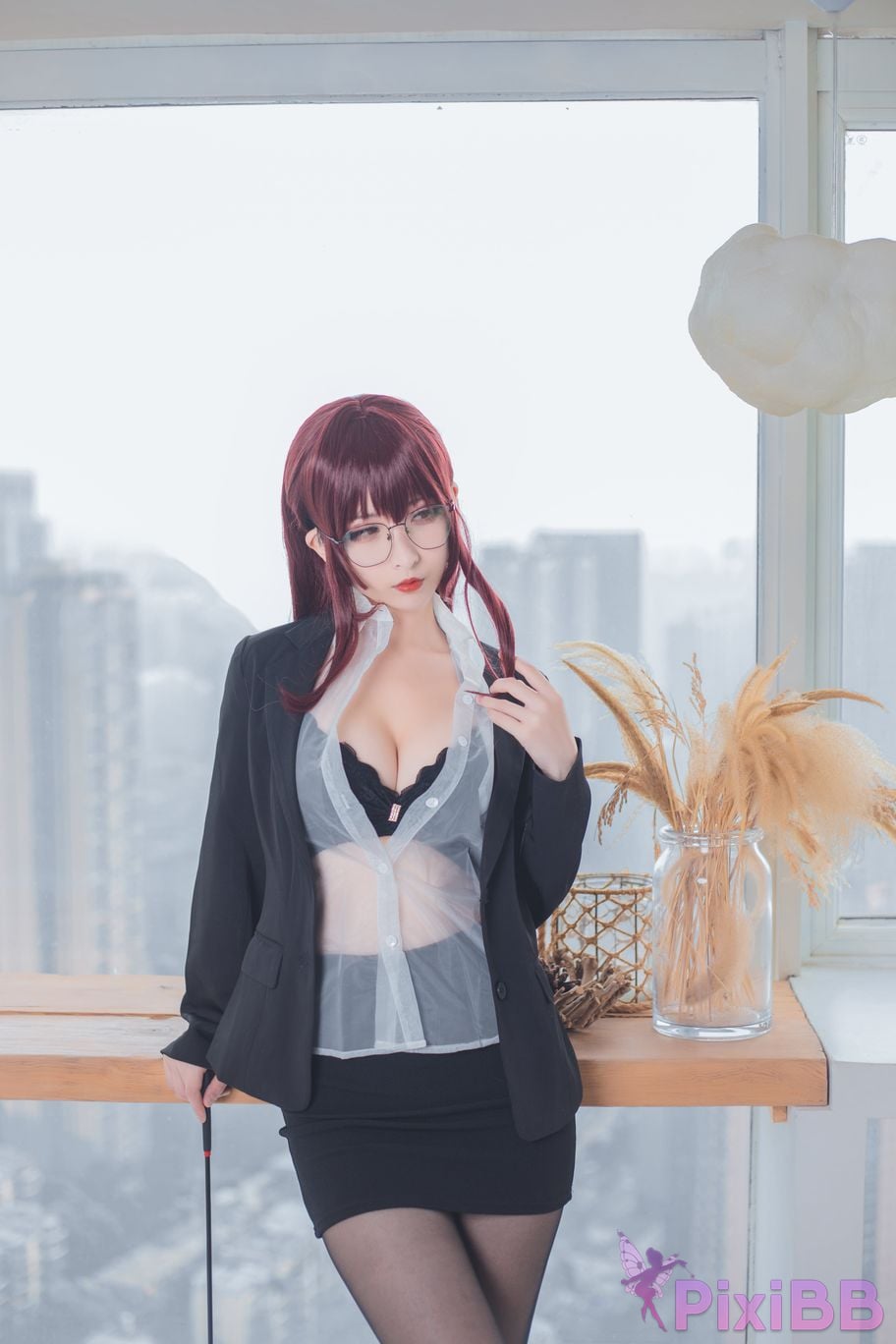 Cosplayer rioko Liangliangzi FGO Black Joan of Arc PixiBB.COM 010