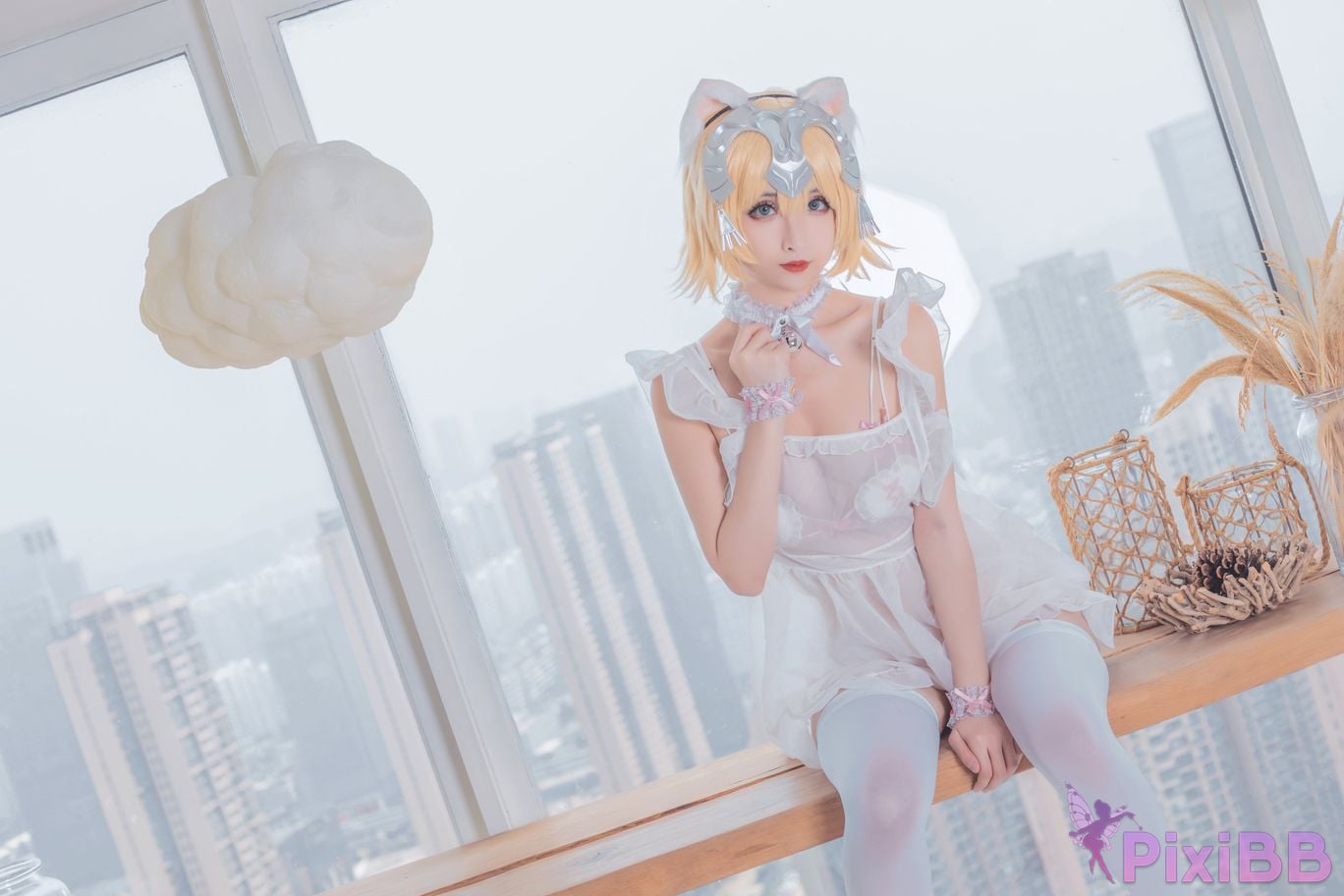 Cosplayer rioko Liangliangzi FGO Black Joan of Arc PixiBB.COM 030