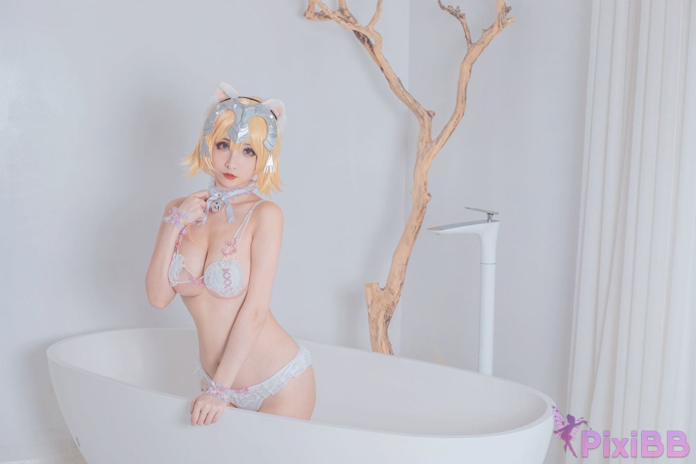 Cosplayer rioko Liangliangzi FGO Black Joan of Arc PixiBB.COM 035