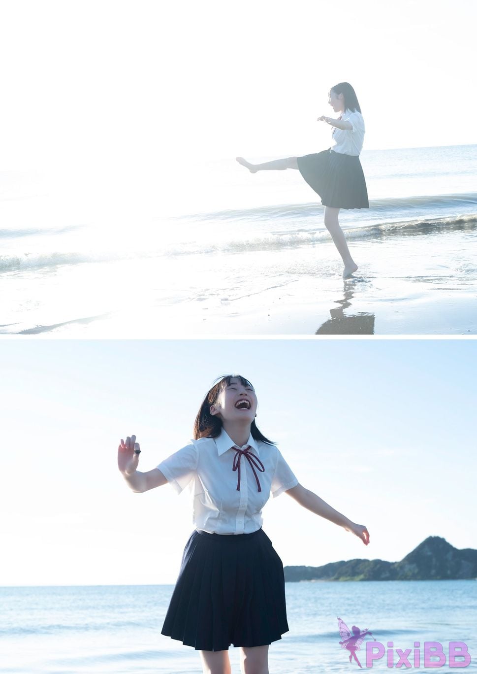 Japanese Idol Miu Shirahama Mito Digital only YJ PHOTO BOOK Relive that youth again PixiBB.COM 026
