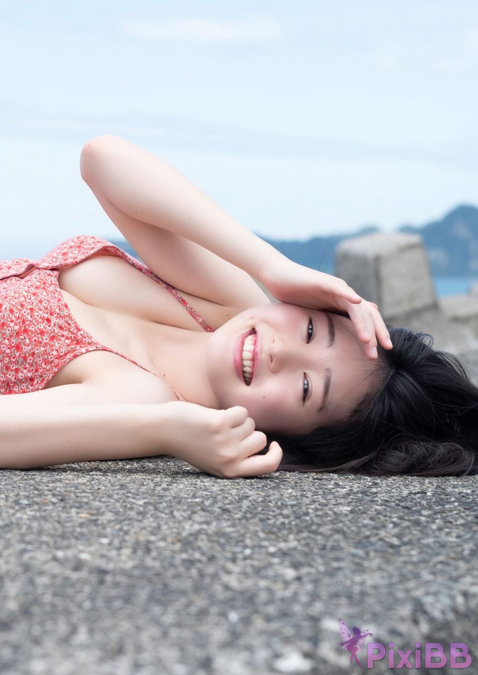 Japanese Idol Miu Shirahama Mito Digital only YJ PHOTO BOOK Relive that youth again PixiBB.COM 053