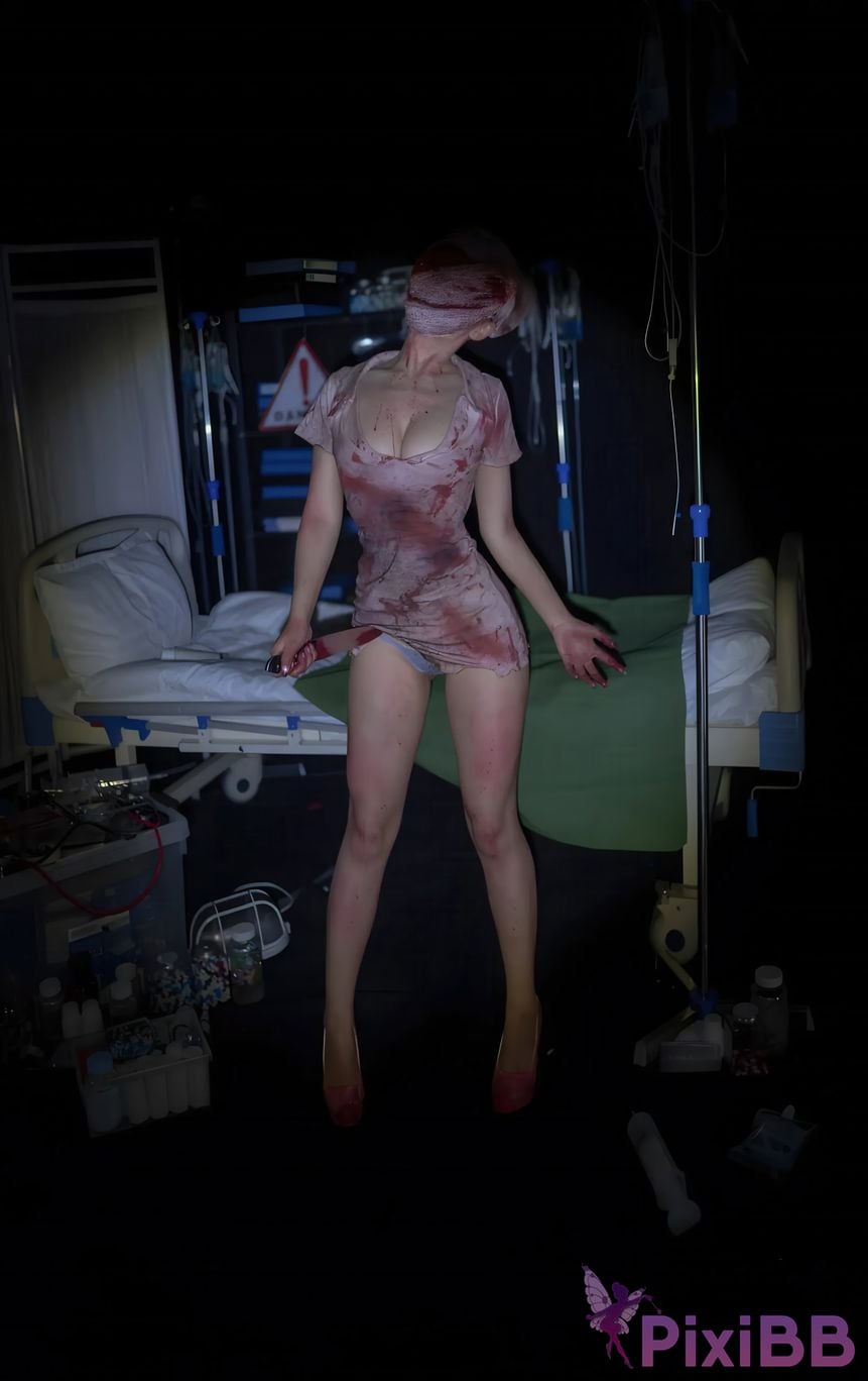 Cosplayer Quan Ran is a little hungry silent hill nurse PixiBB.COM 025