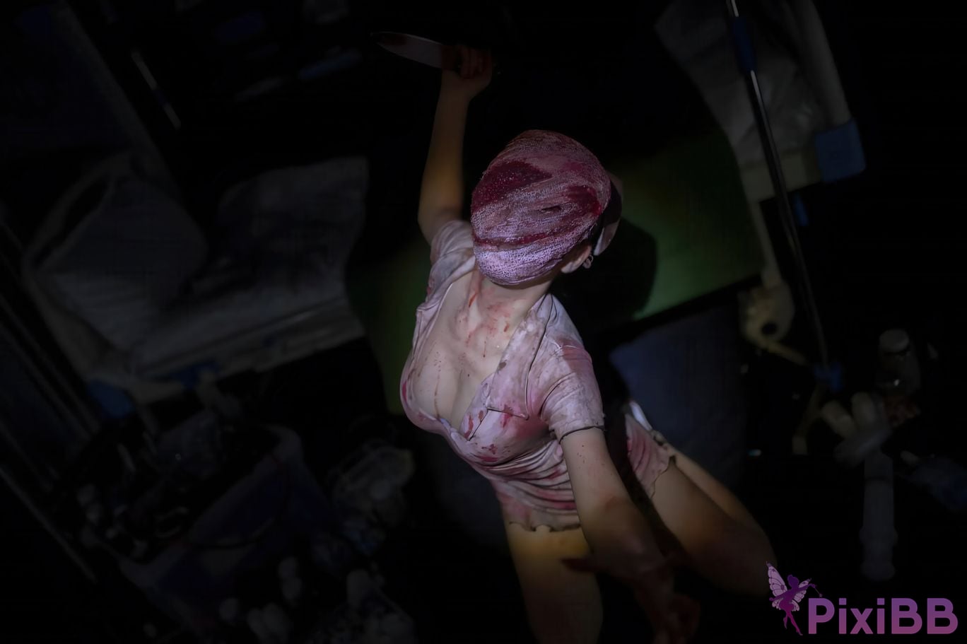 Cosplayer Quan Ran is a little hungry silent hill nurse PixiBB.COM 058