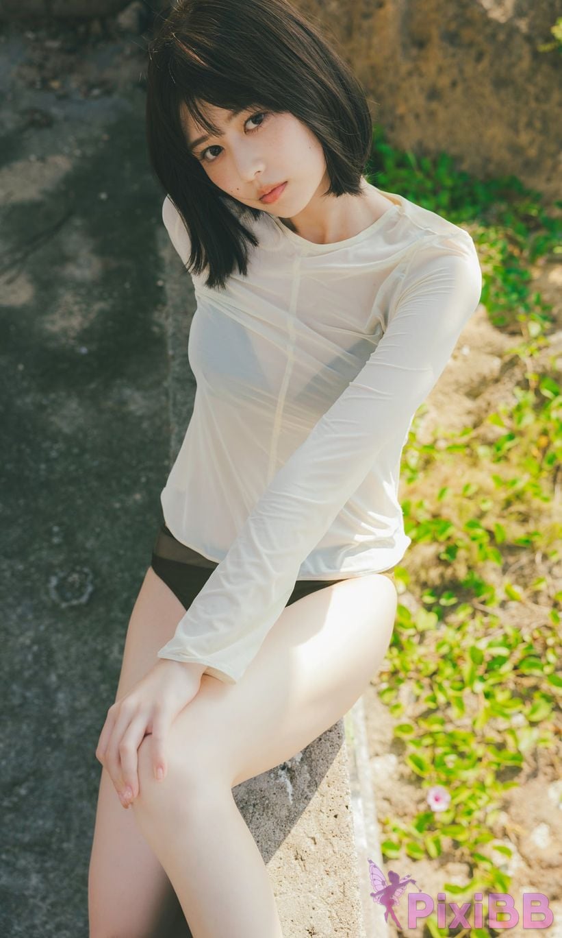 Japanese Idol Yuzuha Saeki Digital only weekly play PHOTO BOOK My love sickness PixiBB.COM 034