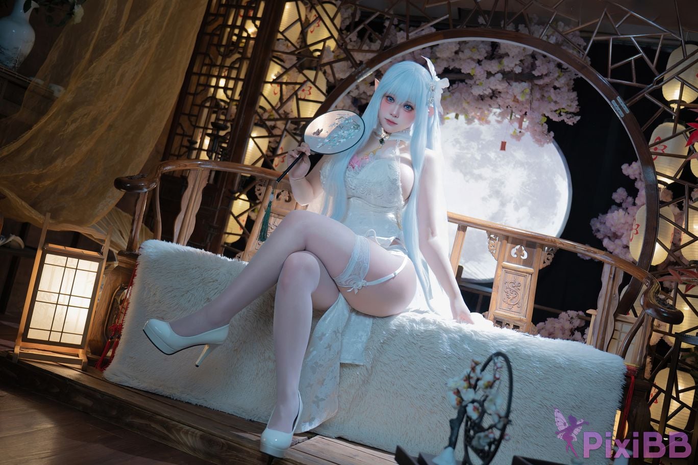 Cosplayer qin kuai azur lane Albion PixiBB.COM 004