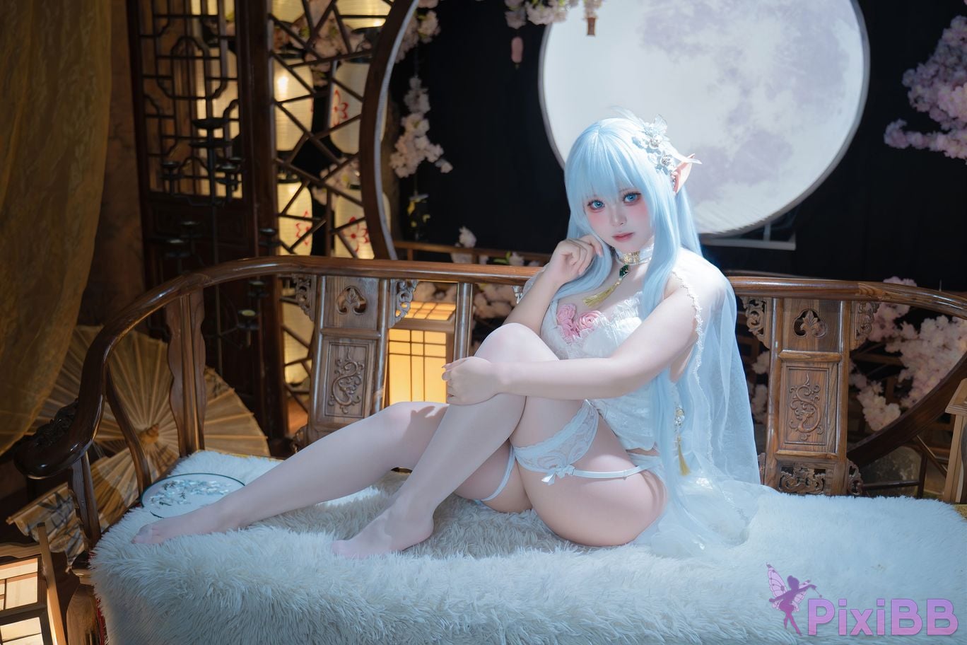Cosplayer qin kuai azur lane Albion PixiBB.COM 011
