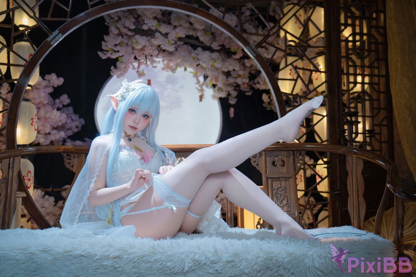 Cosplayer qin kuai azur lane Albion PixiBB.COM 012