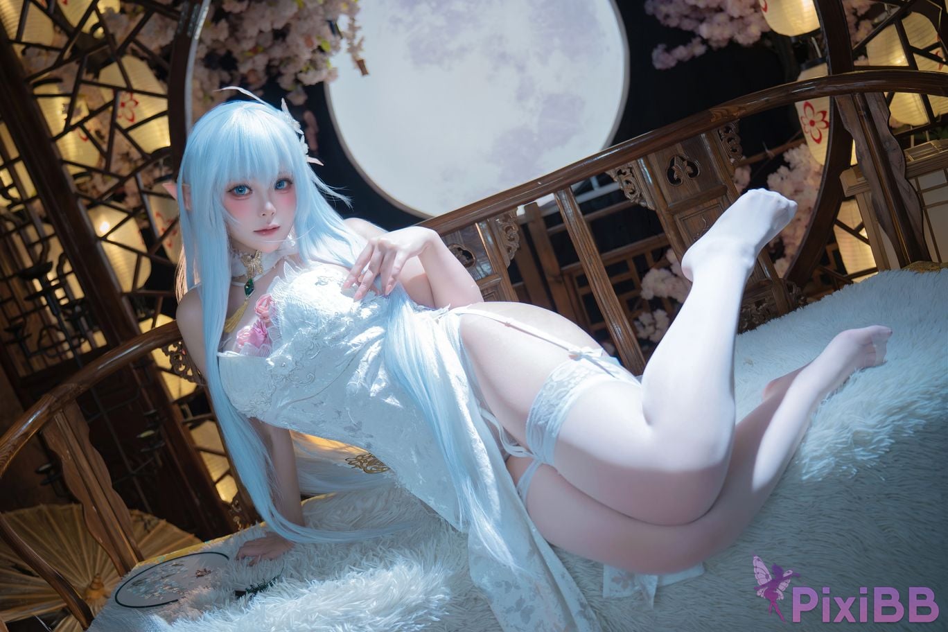 Cosplayer qin kuai azur lane Albion PixiBB.COM 015