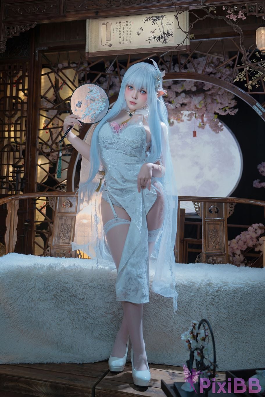 Cosplayer qin kuai azur lane Albion PixiBB.COM 016