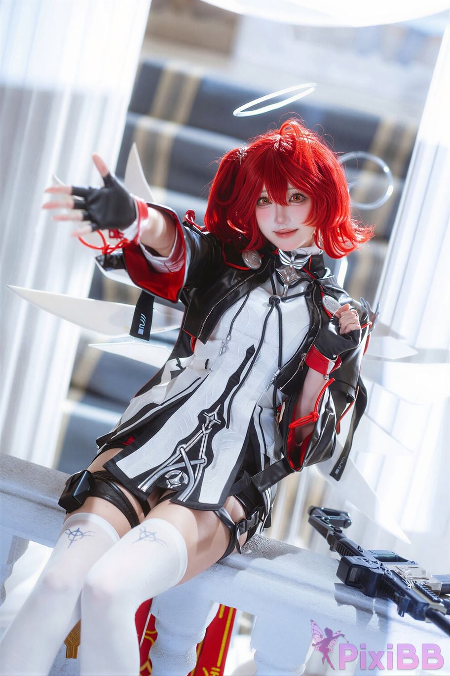 Cosplayer Guahi Sauce Arknights new testament angels PixiBB.COM 007