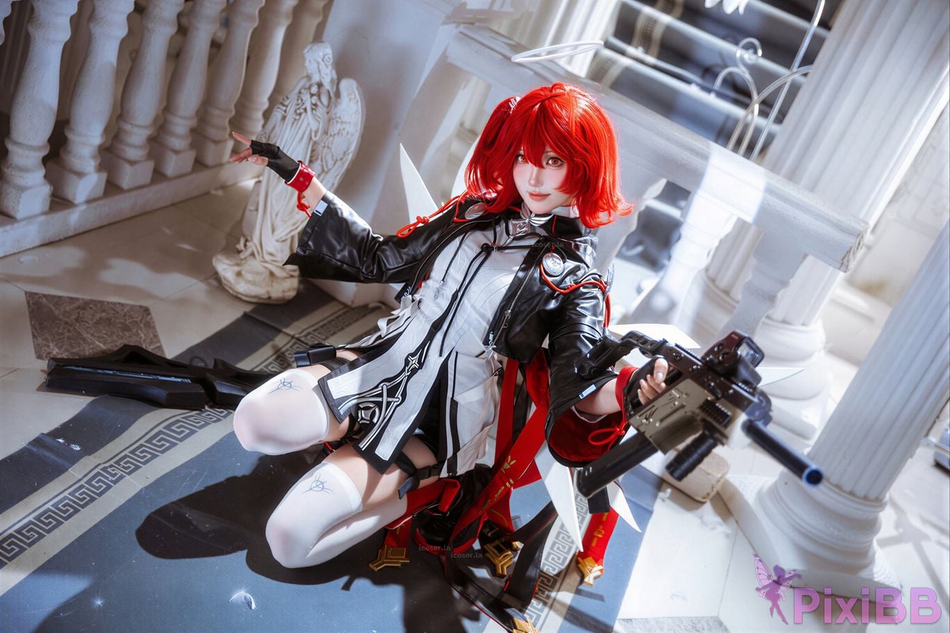 Cosplayer Guahi Sauce Arknights new testament angels PixiBB.COM 013
