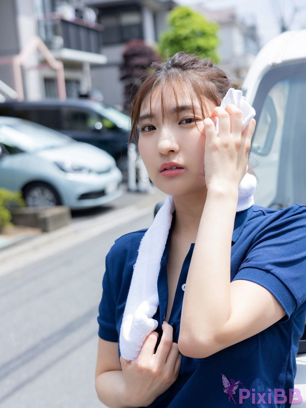 Japanese Idol Yuuki Mita Yuki sweaty G cup SPA digital photo book PixiBB.COM 004