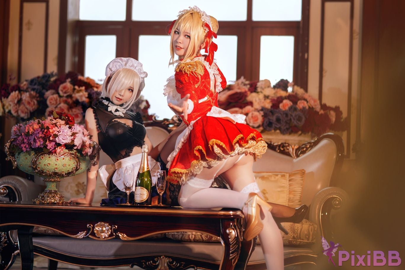 Coser No.071 Claudius x Kyrielight Maid X PixiBB.COM 001