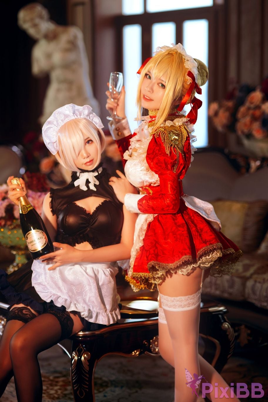 Coser No.071 Claudius x Kyrielight Maid X PixiBB.COM 002